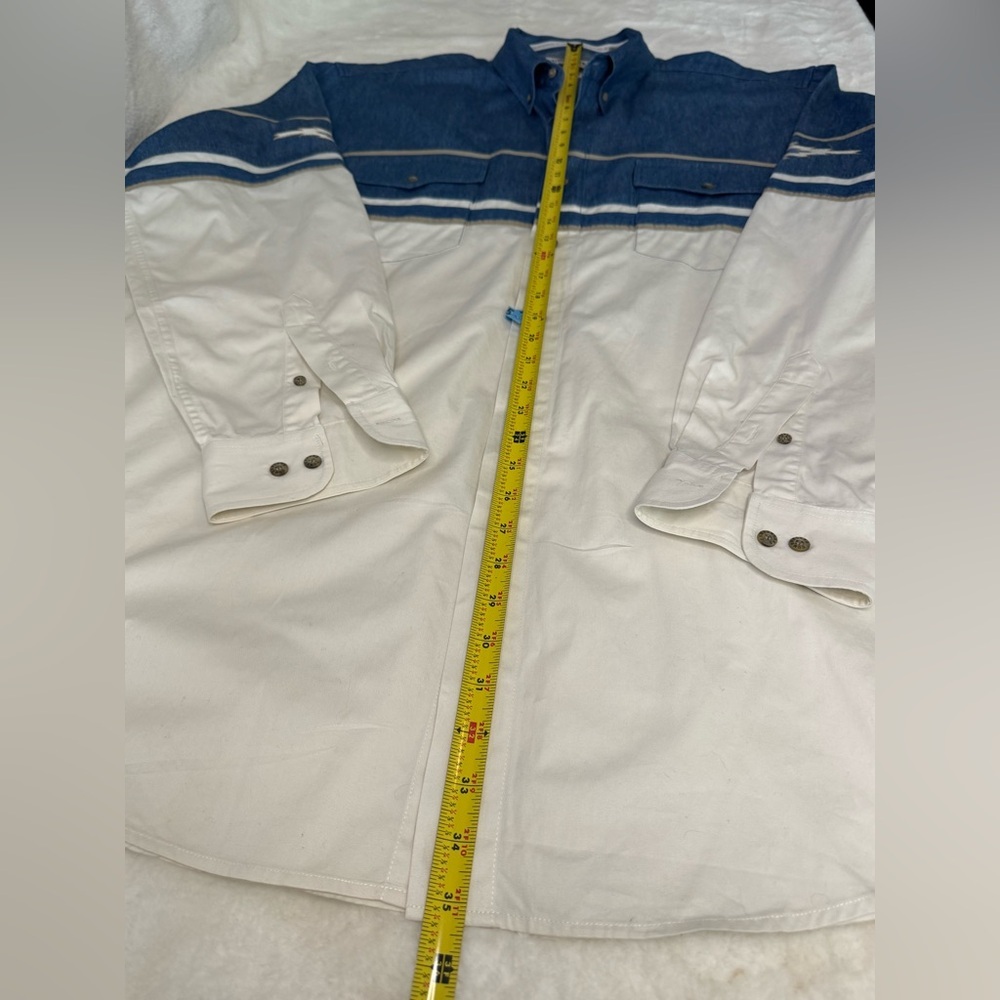 Cumberland Outfitters Aztec Western Style Shirt- size XXL - Picture 9 of 10